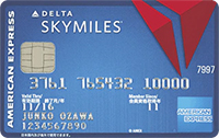 デルタ スカイマイル アメリカン・エキスプレス・カード券面画像